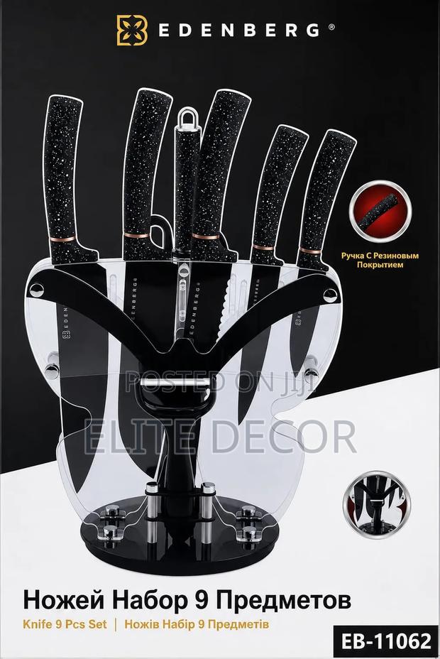 Edenburg Knife Set – Premium Stainless Steel Kitchen Knives
