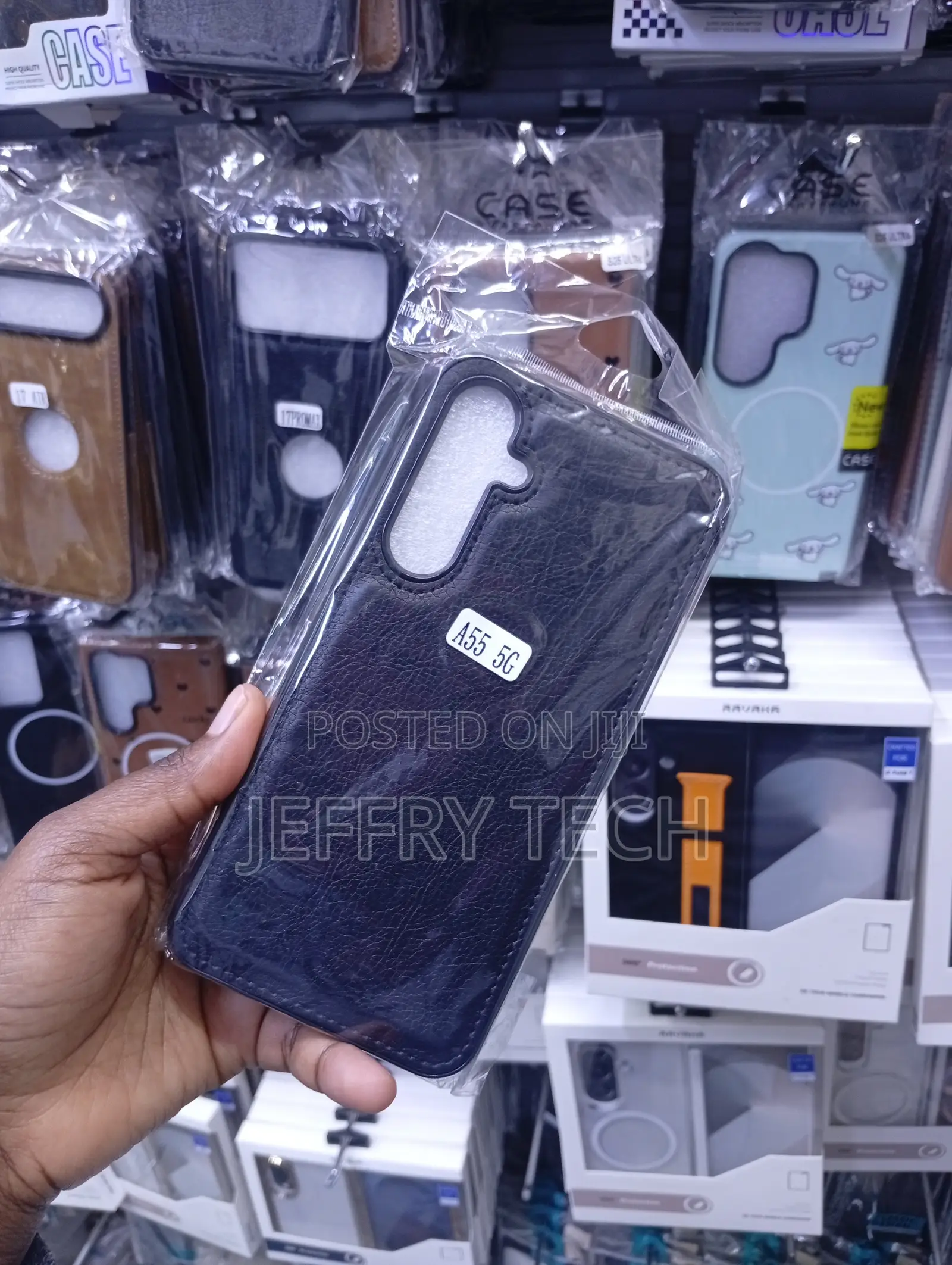 Leather-Style Phone Case Designed for the Samsung Galaxy A55 5G