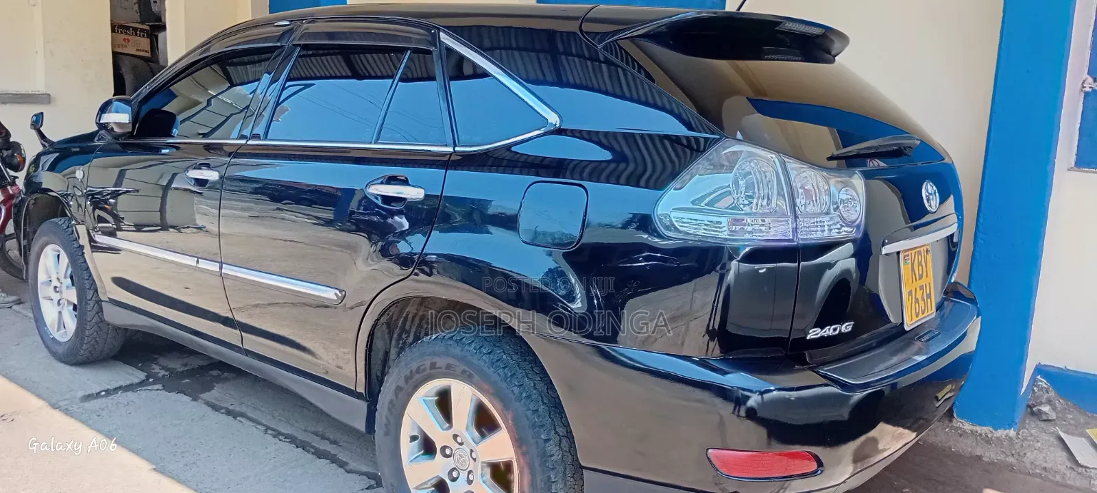 Toyota Harrier 2008 Black