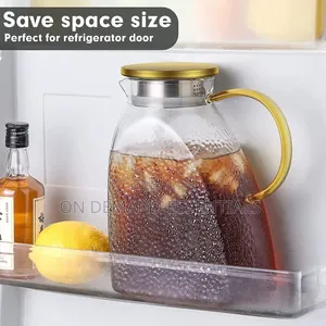Nordiac Luxury Borosilicate Pot/Kettle With Stainless Steel Lid