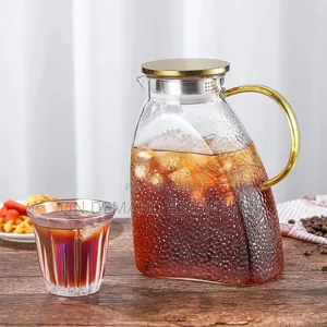 Nordiac Luxury Borosilicate Pot/Kettle With Stainless Steel Lid