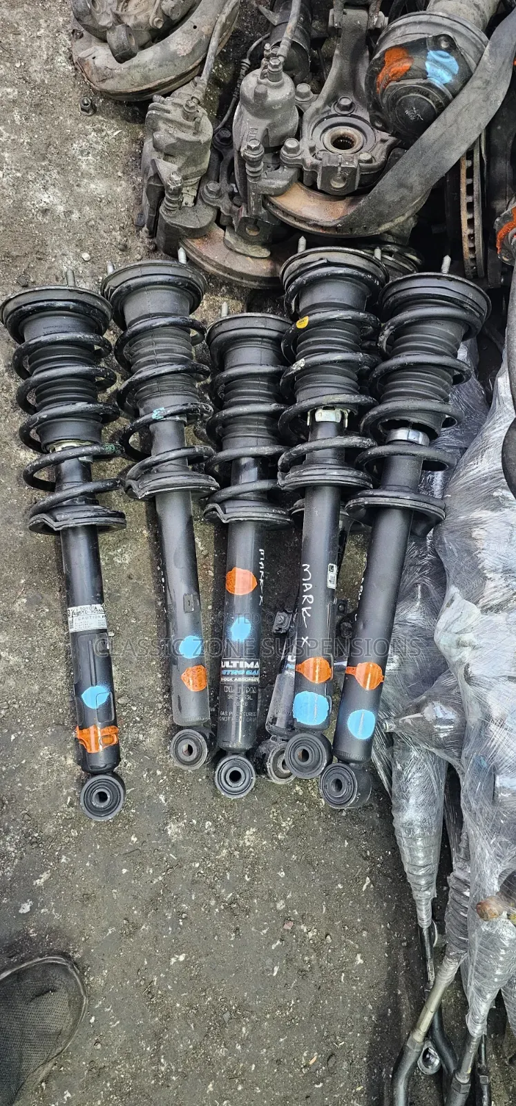 Toyota Mark X Electric Shock Absorbers.