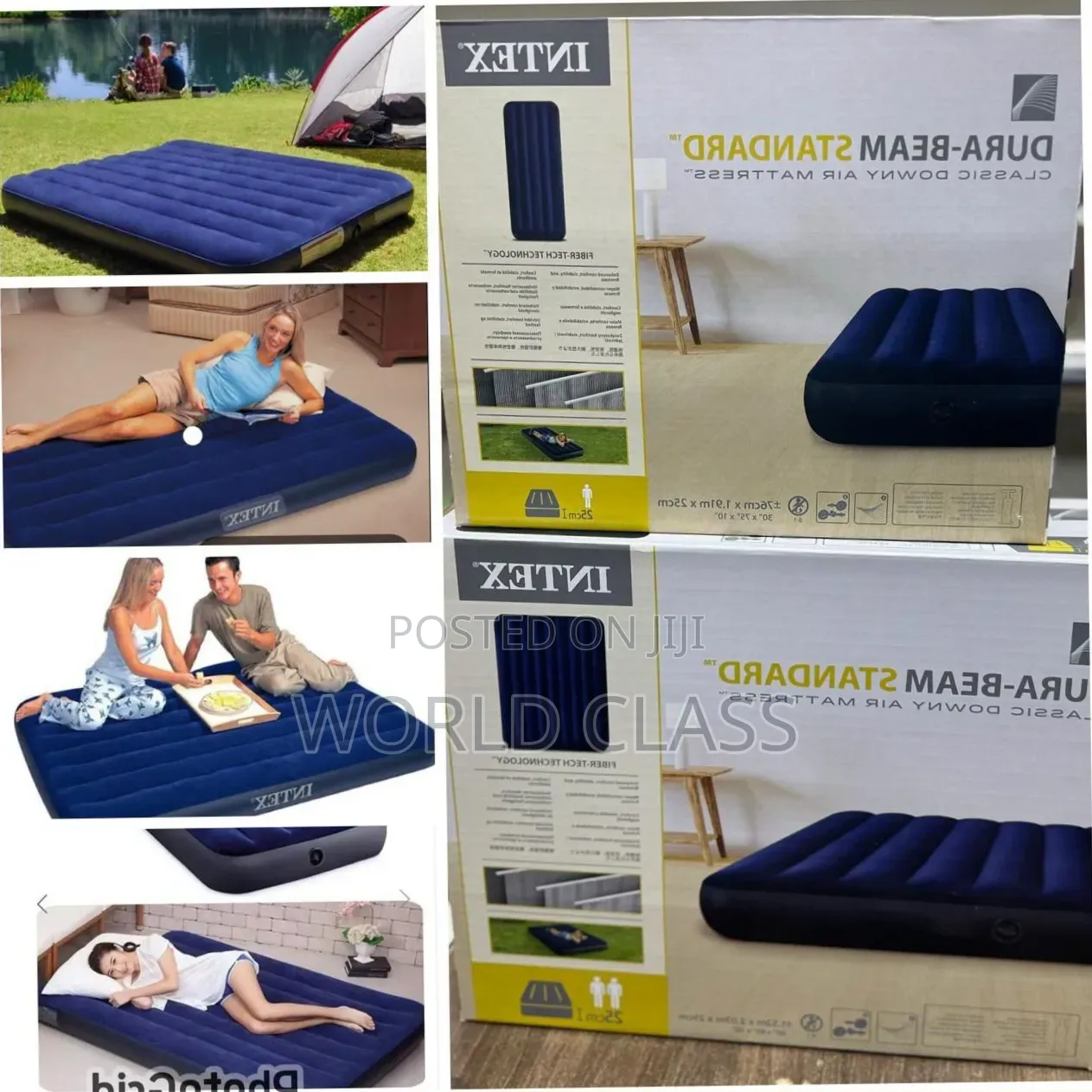 4 by 6 Inflatable Air Mattress – Comfortable Easy to Store