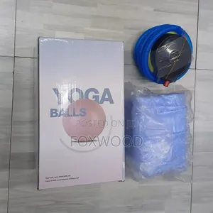 Gym Ball and Manual Pump