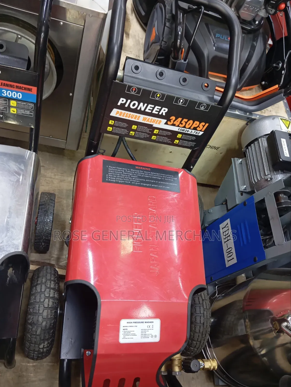 Powerful 3450psi Pioneer Car Wash Machine