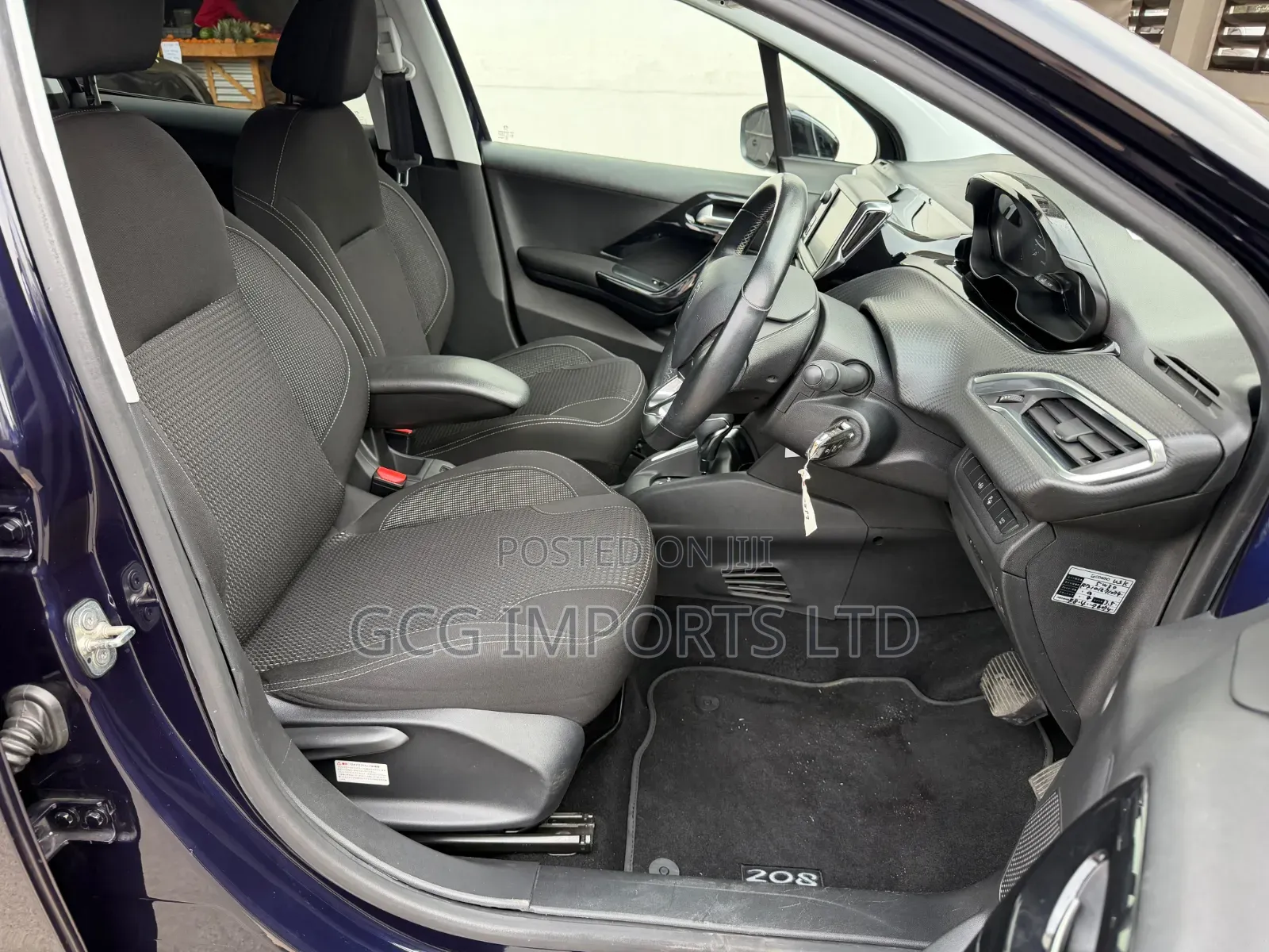 Peugeot 208 2019 Black