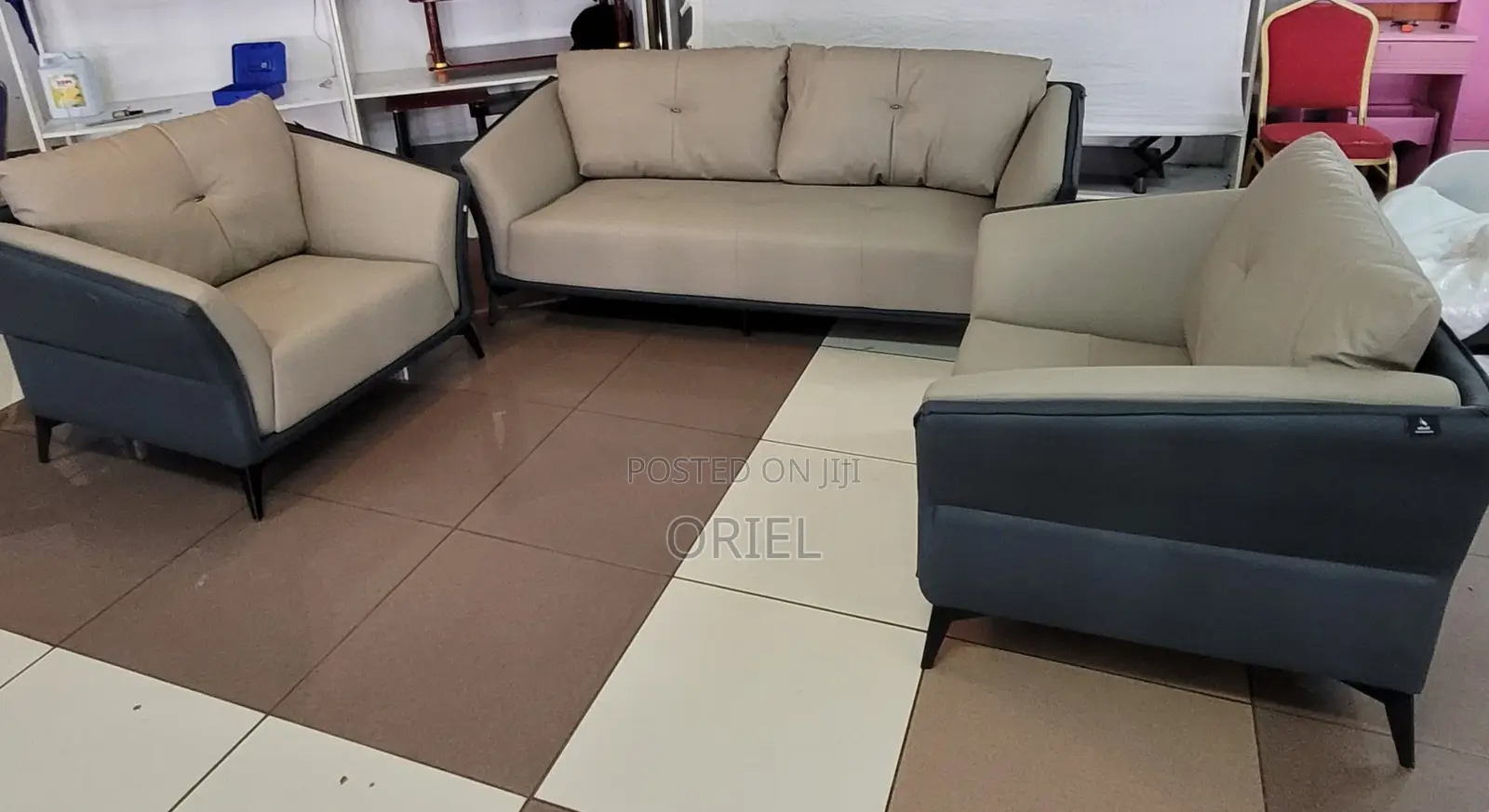 Office Sofa : 5-Person Office Sofa