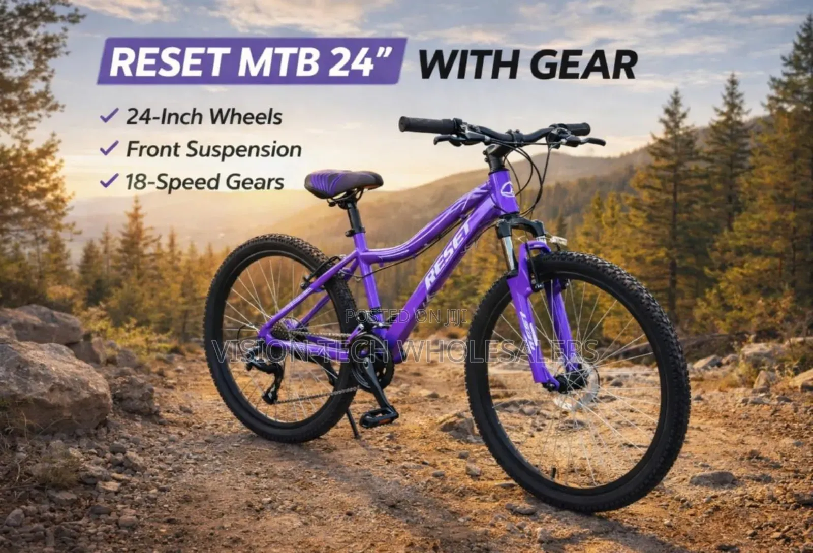24" Reset MTB Bike