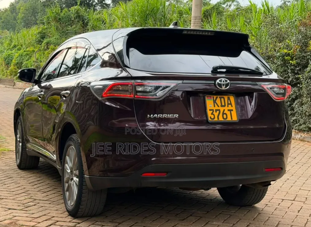 Toyota Harrier 2015 Maroon