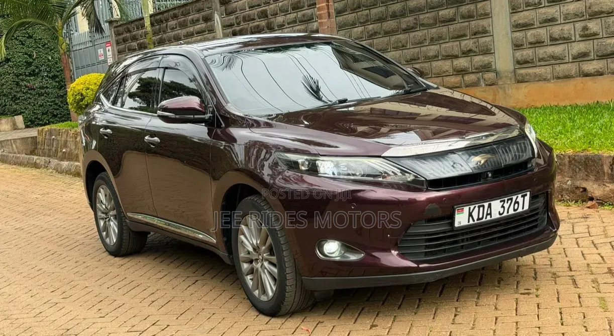 Toyota Harrier 2015 Maroon