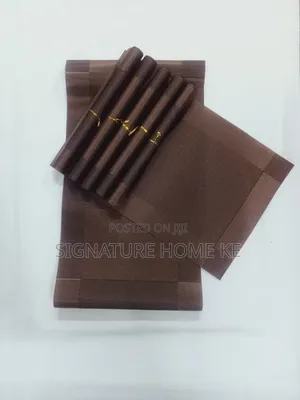 6pcs PVC Table Mats + Runner( 30*180cm)