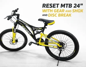 24" MTB Bike With Gear and Shox