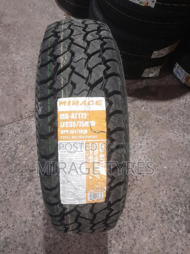 Brand New Mirage Tyres 235/75r15 - Tough 4x4 SUV Performance