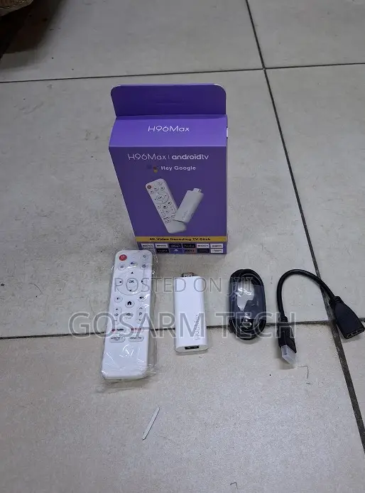 H96 Max Android 14 TV Stick – 2GB RAM, 16GB Storage, WiFi Bluetooth