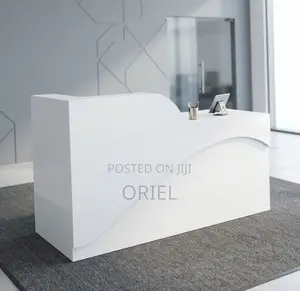 Office Desk : 160CM White Counter Desk for Sale