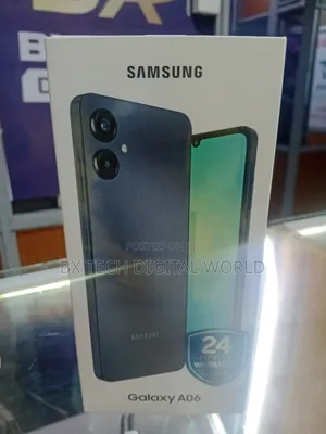 New Samsung Galaxy A06 64 GB Black