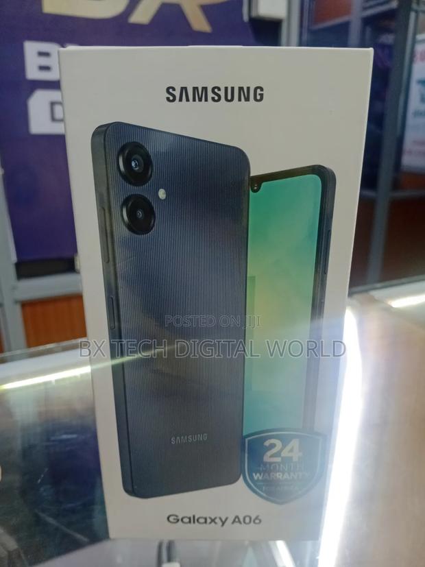 New Samsung Galaxy A06 64 GB Black