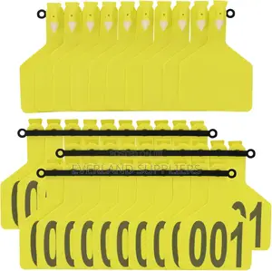 Easy-to-Read Identification Large Ear Z- Tags for Cattles