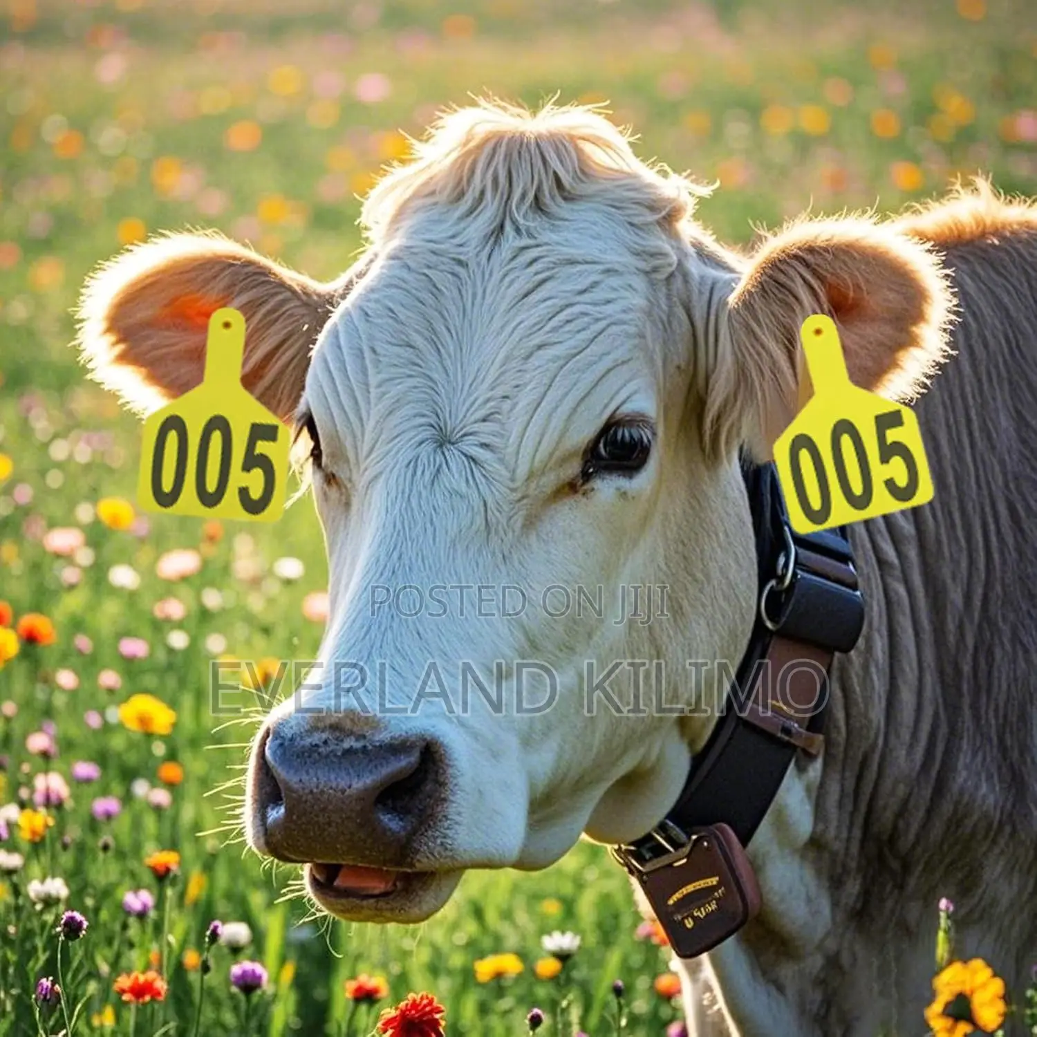 Numbered Large Ear Tags for Cattles