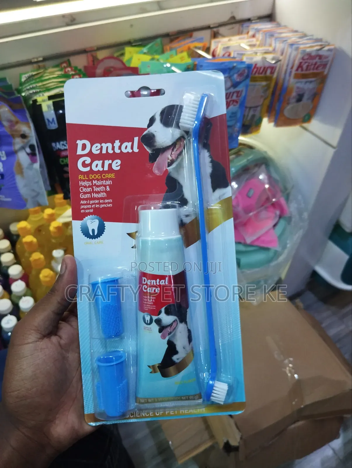 Dog Toothbrush and Toothpaste