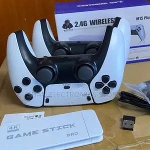 Plug Play Wireless Emulator PortableM15 Retro Game Stick Console
