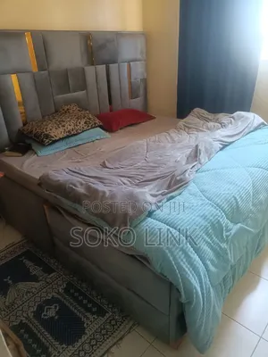 Modern 6 by 6 Bed and Mattress