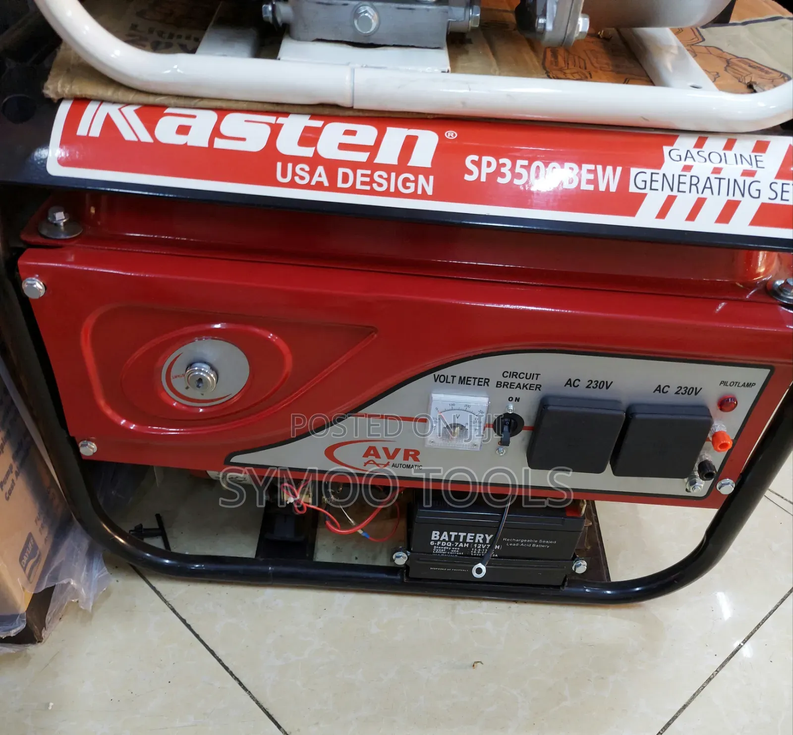 Kasten Usa Design Gasoline Generator