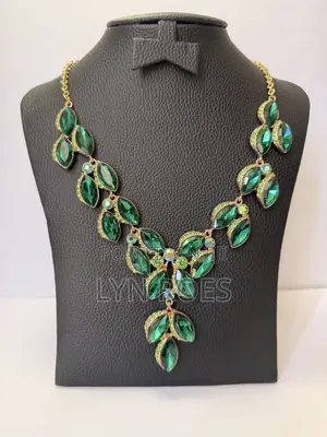 Emerald Maasai Statement Pendant