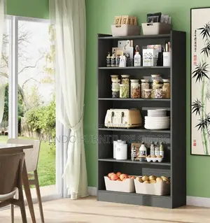 Home Office 5 Tier Book Storage Shelf