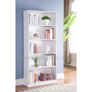 Home Office 5 Tier Book Storage Shelf
