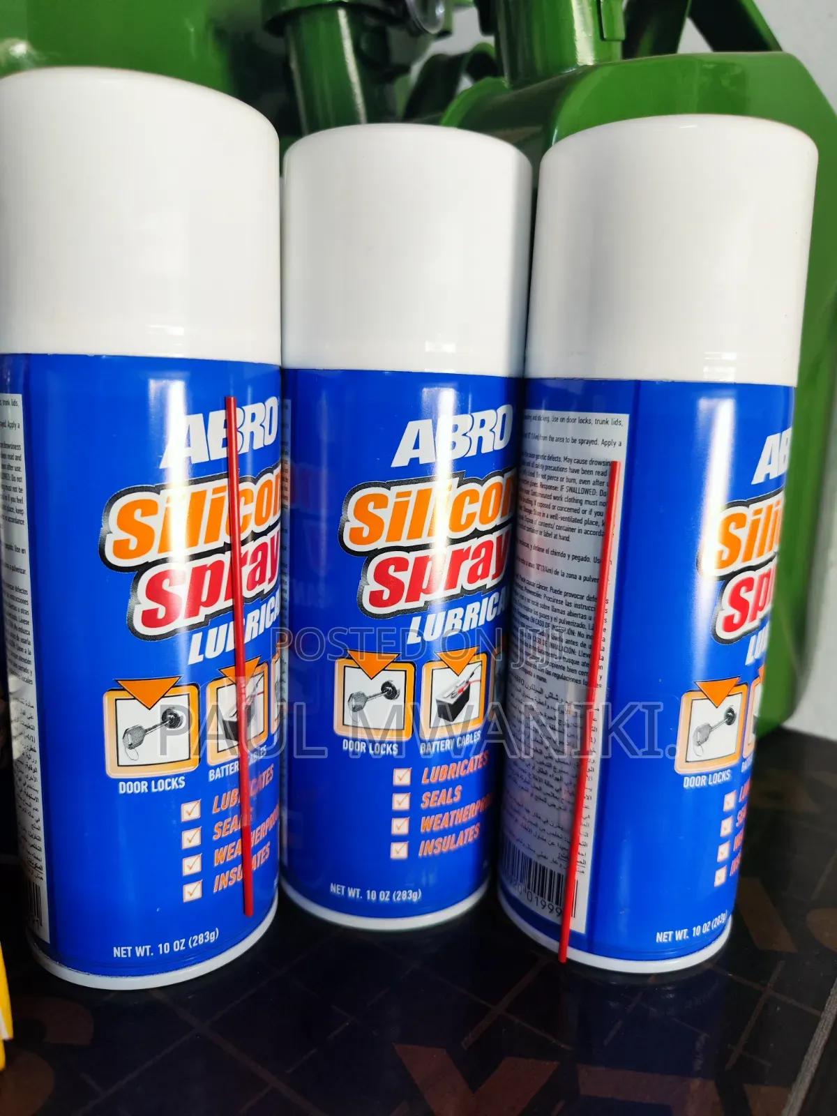 ABRO Silicone Spray Lubricant
