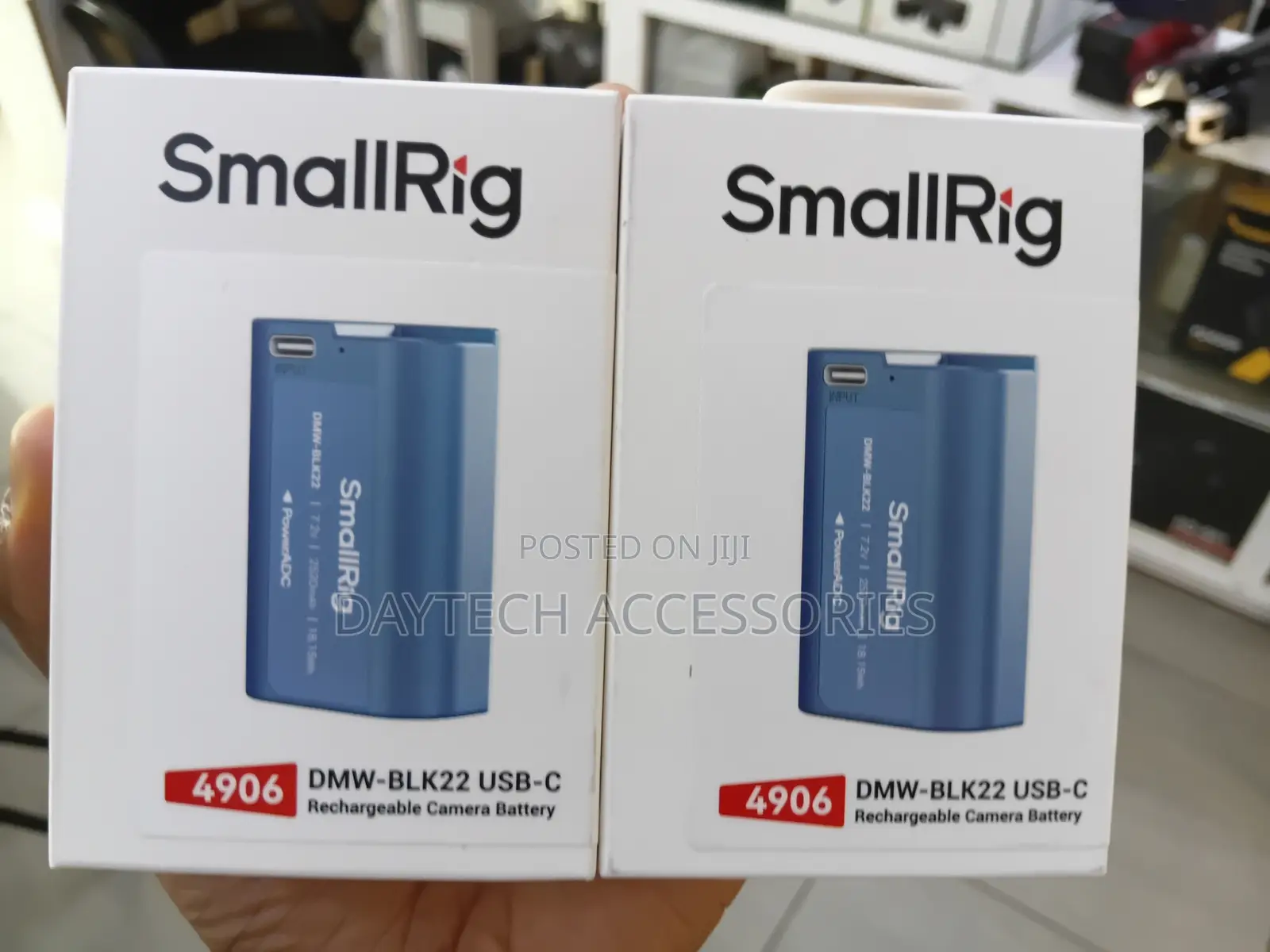 The SmallRig DMW-BLK22 USB-C Rechargeable Camera Battery (Model 4906),