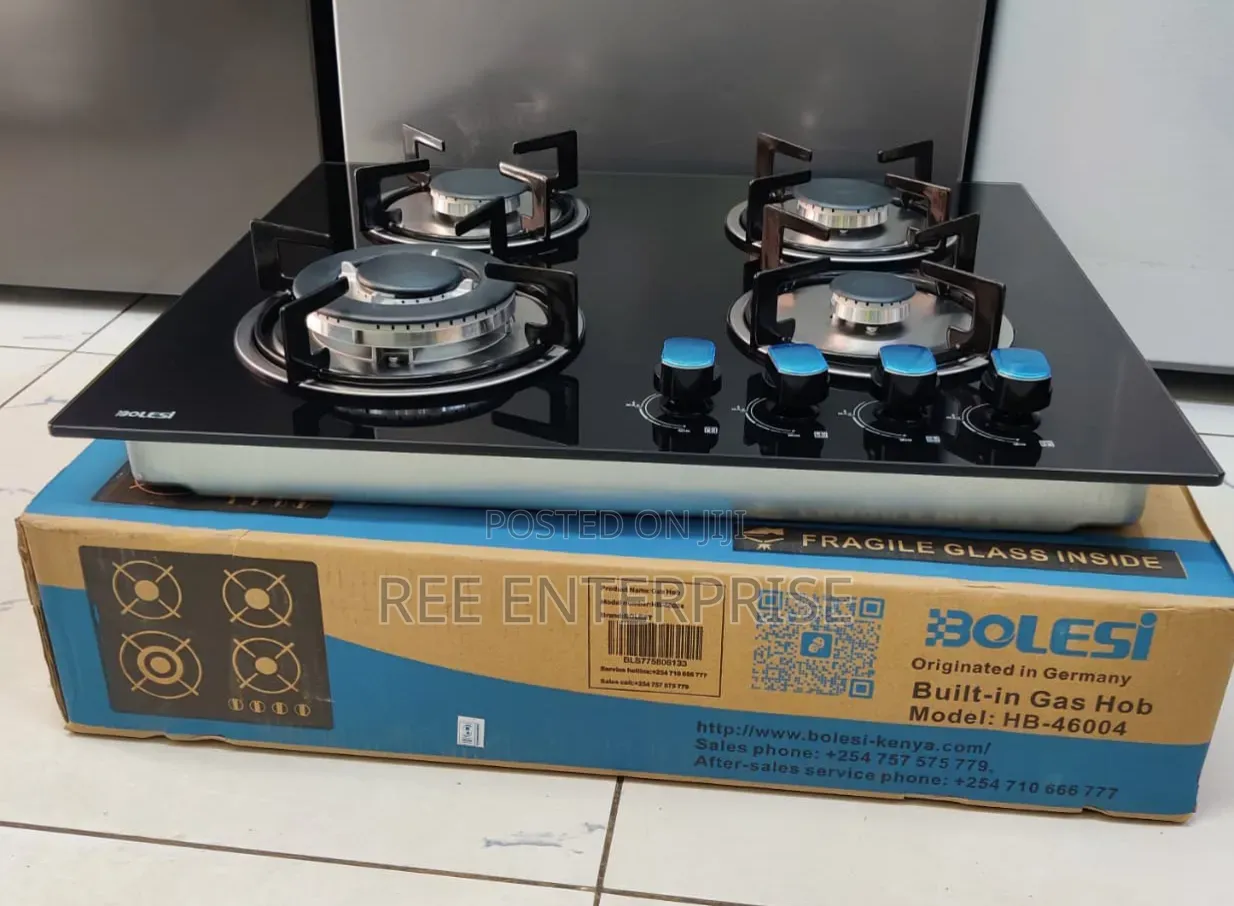 *Bolesi Built in Kitchen Hob 60cm 4gas Burner