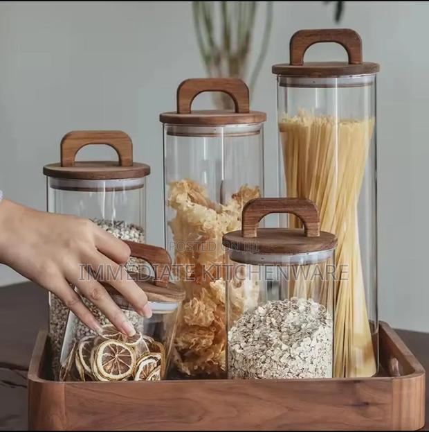 Airtight Borosilicate Glass Storage Container