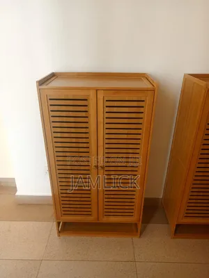 Bamboo 6-Layer Cabinet Shoe Rack - Av