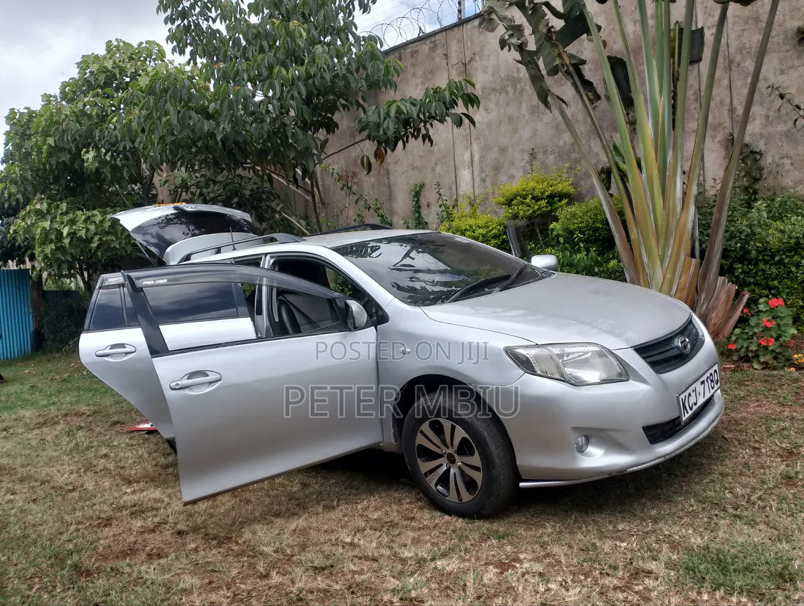 Toyota Corolla Fielder 2009 Silver