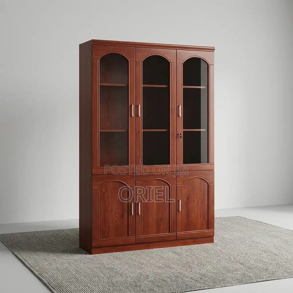Office Cabinet : Three Door Office Records Storage Cabinet