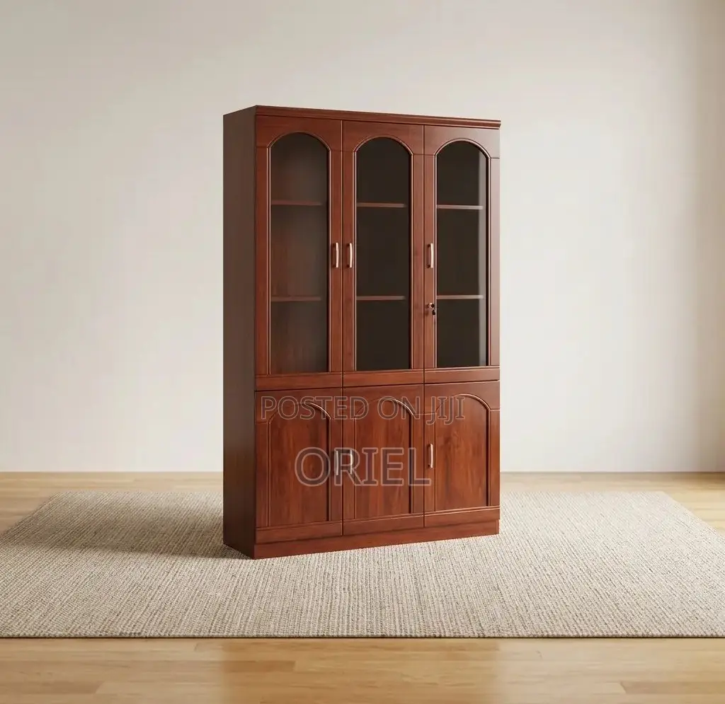 Office Cabinet : Three Door Office Records Storage Cabinet