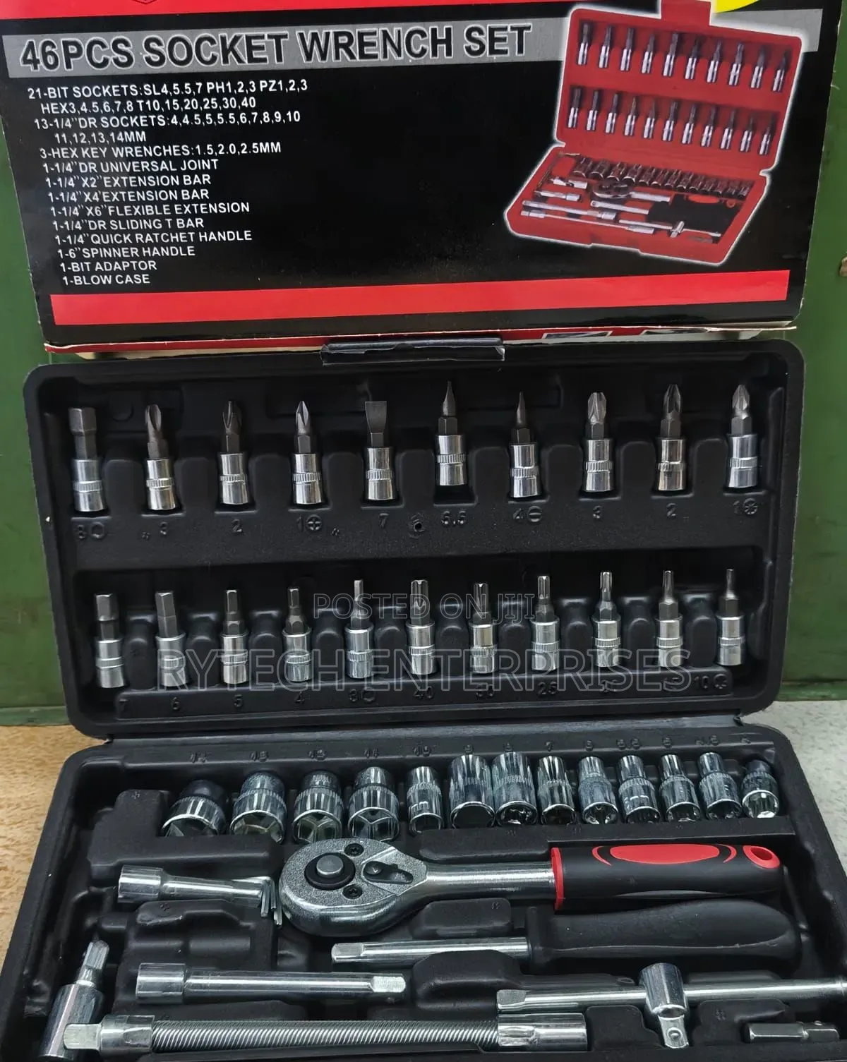 46pcs Socket Wrench Set