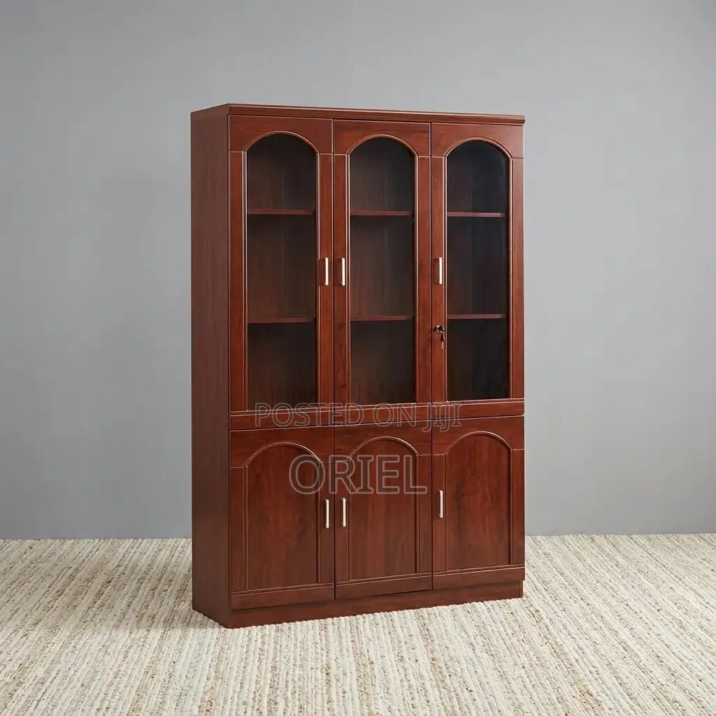Office Cabinet : Three Door Office Records Storage Cabinet
