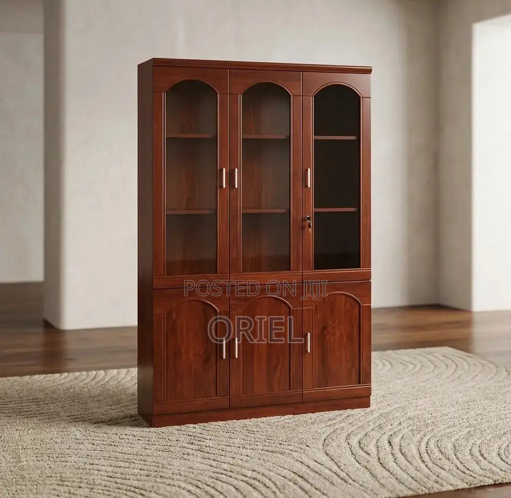 Office Cabinet : Three Door Office Records Storage Cabinet