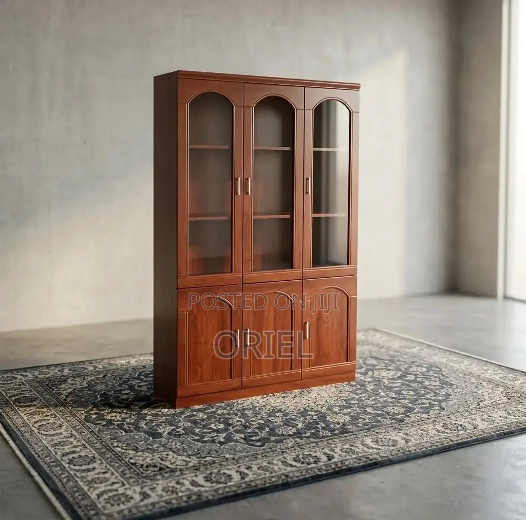 Office Cabinet : Three Door Office Records Storage Cabinet