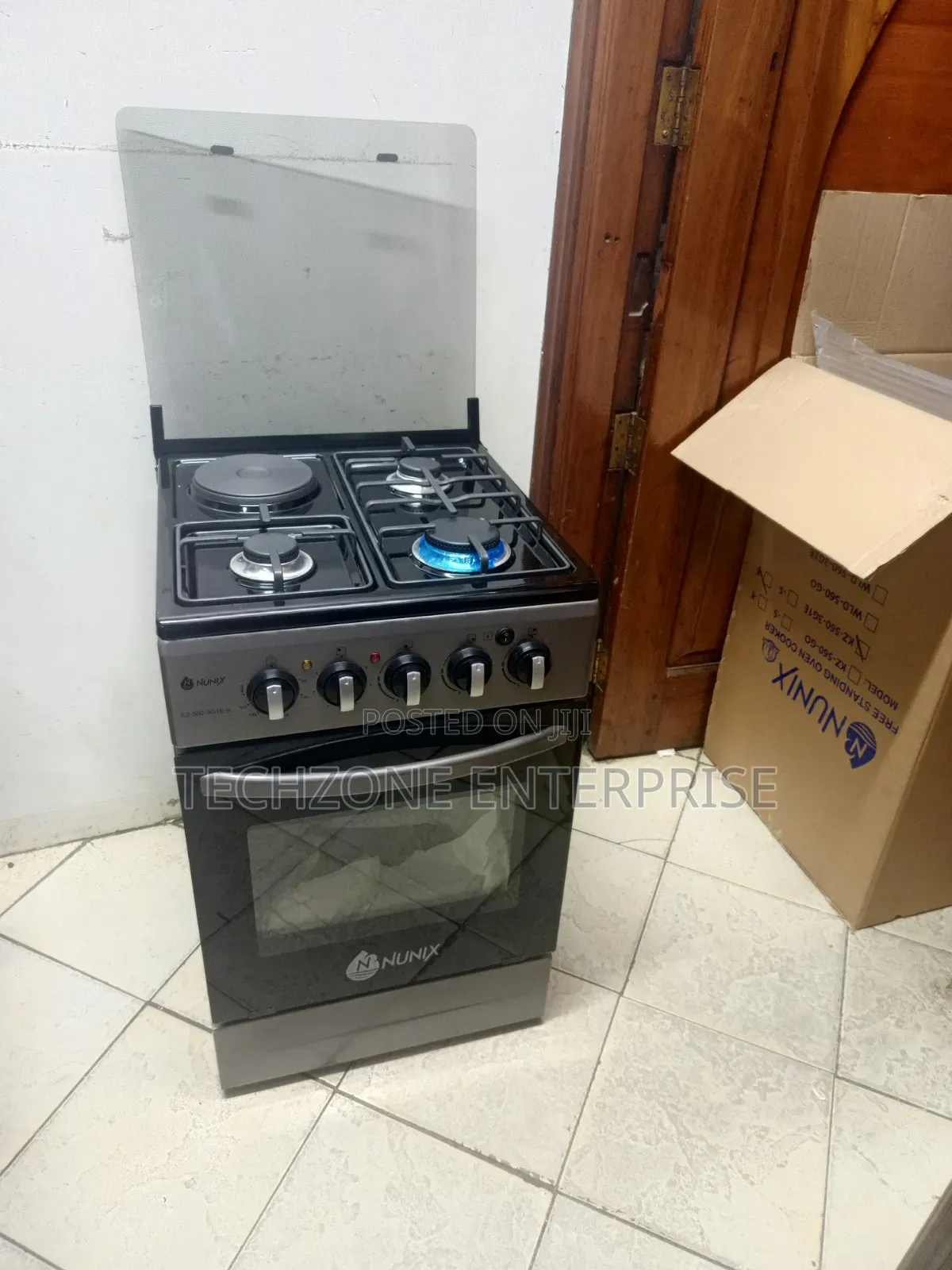 New Model 50*55 Nunix 3+1 Standing Cooker Electric Oven 