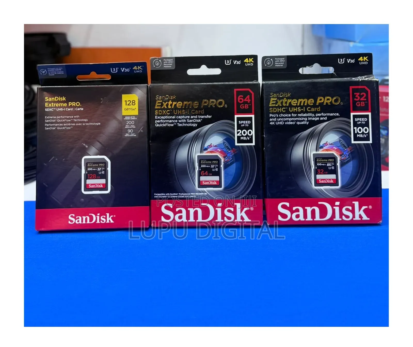 128gb Extreme Pro Memory Card
