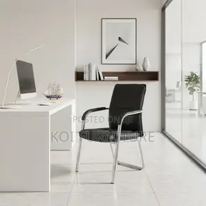 Office Chairs; Leather Mid Back Swif Office Chair
