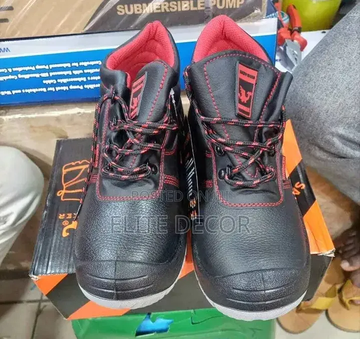 Knickers Leather-Made Safety Boots