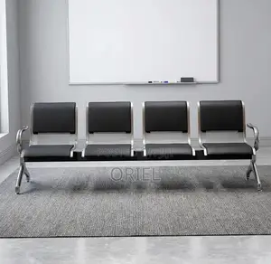 Office Bench : 4-Seater Upholstered Corporate Office Bench