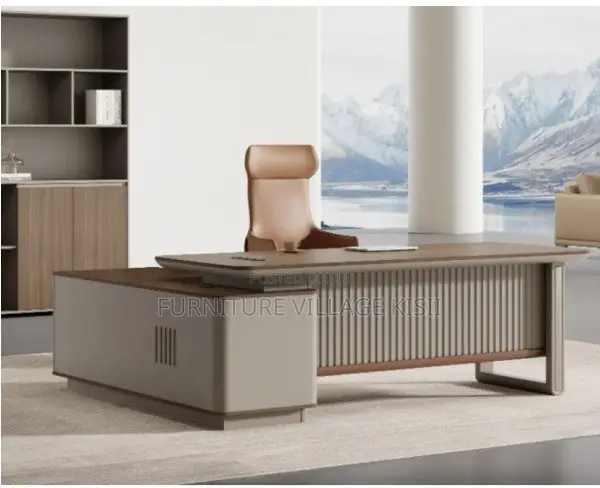 Office Desk; 1600mm Executive L-Shaped Desk