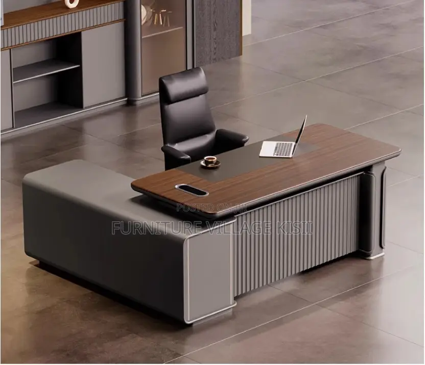 Office Desk; 1600mm Executive L-Shaped Desk