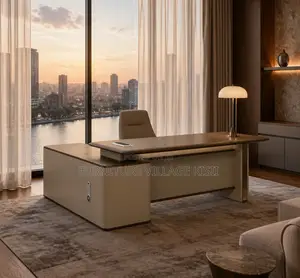 Office Desk; 1600mm Executive L-Shaped Desk